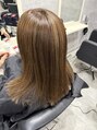 アンダーバーホワイト 大阪上本町店(_WHITE) 上品なハイライトカラーさせていただきます!