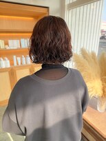 ユラギフロムユイマァル 水島店(YURAGI from YUIMARL)&nbsp;ラフウェーブ30代40代50代ニュアンスパーマレイヤーボブ