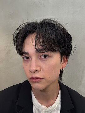 エムクール(M,cooL) シャドウパーマ/ルーズパーマ/韓国風センターパート