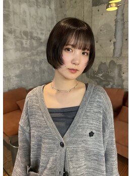 シカ(sica)の写真/乾かすだけで自然にまとまる。顔周りの微調整も一切妥協なしの丁寧なカットで私らしさが手に入る。