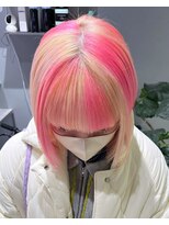 ヴァイス 吉祥寺(VAICE) ホワイトブロンド×ピンクでざいん