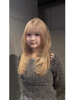 レオニード 表参道(LEONID)&nbsp;【馬場】ブロンド × レイヤーカット