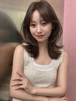 ハーヴィー 大宮店(HARVEY) 【大人気スタイル】レイヤーカット×オリーブベージュMIYU