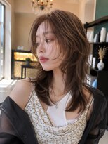 シュシュ 宜野湾店(chou chou)&nbsp;ダークパープル/ナチュラルショート/夏のヘアアレンジ/