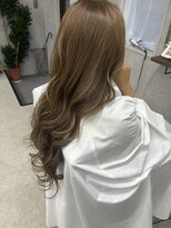 リアン(Lien)&nbsp;透明感抜群！外国人風ハイライトにミルクティベージュ/立体感UP