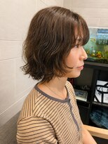 キミトヘアデザインアンドスパ(Kimito Hair design&spa)&nbsp;ウェーブボブ/レイヤーボブ/大人ボブ