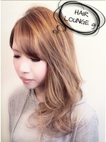 ヘアーラウンジジーアイ(HAIR LOUNGE gi) ハイライト＋ナチュラルグラデーションカラー