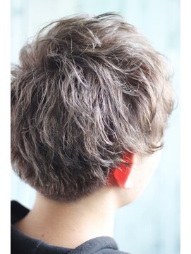 ニールラボー(NIELLE LA'BO) ＊スパイラルパーマ、グレーカラー＊