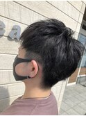カット+炭酸クレンジング