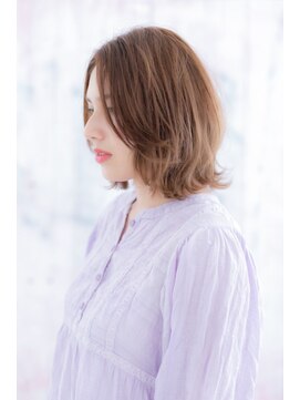 ミック ヘアアンドビューティー 大山店(miq  Hair&Beauty) 伸ばしかけに◎ベージュ系カラーくびれカールボブディa