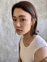 ダリー 新さっぽろ店(Dali)&nbsp;ハイライトカラー◆ベルボブ/切りっぱなしボブ/かきあげバング