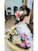 成人式☆編みおろし