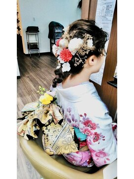 美容室 アンジェ(Ange) 成人式☆編みおろし