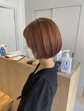 トリート 船堀店(TREAT) オレンジブラウン×グラボブ