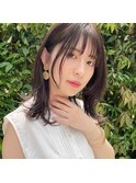 抜け感×くびれミディアム
