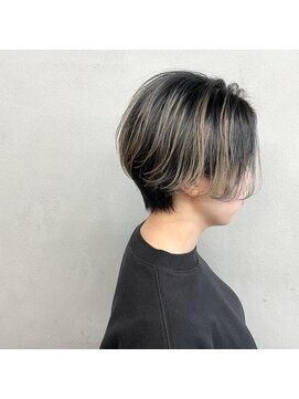 タグ(#tag) #前下がりショート×ハイライト