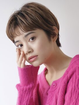 ワン 横浜(ONE005) ココアベージュ/黒髪/ボブウルフ/グレージュカラー/横浜/横浜駅