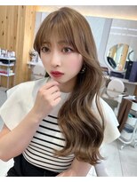 アフロートリノ(AFLOAT Leino)&nbsp;大人可愛い韓国ヘア　レイヤーカット　顔まわり2way くびれヘア