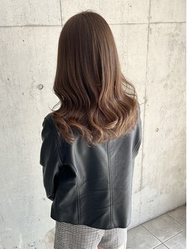 アール ヘアー デザイン(r hair design) ベージュ 透明感カラー 赤み消し 髪質改善 名駅 完全個室