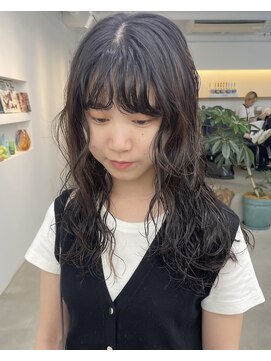 シカ(sica) long layer × perm