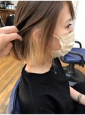 インナーカラー☆ミルクティーベージュ♪♪