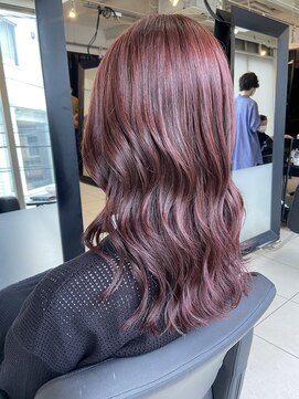 アクアオモテサンドウ(ACQUA omotesando) △大人可愛いピンクラベンダーブラウン艶カラー髪質改善