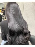 ブルーブラック 韓国ヘア 表参道