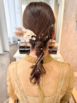 ティダスマイル(tida smile) ヘアアレンジお客様スタイル