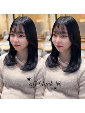 アリーズ(ALLYS) off black @rrchimu