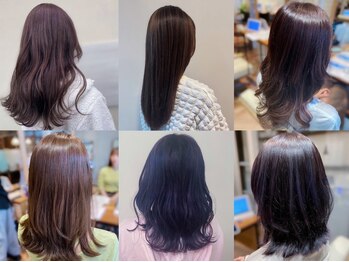 ヘアーショップ エヌアンドエー 越谷店(hair shop N&A)の写真/白髪でも明るくおしゃれなヘアカラーを楽しみたい！髪質にあったカラーをご提案☆