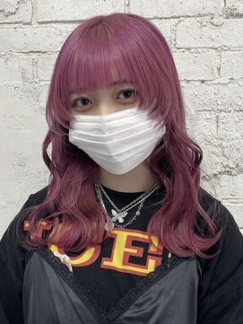 ハチ(HACHI) 個性派♪ビビッドピンキーカラー！