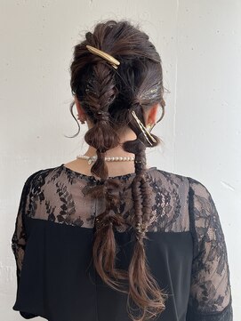 シンヘアー(SHIN HAIR) 【横田芽衣】ヘアセット