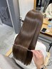 【艶髪になりたい方必見！】髪質改善トリートメント＋カット＋カラー ￥19800