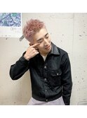 【TALO】メンズベリーショート×ペールピンク