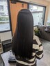 【自然なストレート】似合わせカット＋縮毛矯正＋CMCマスク