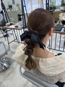 サンクチュアリ ウィズエデン 京橋店(Sanctuary with eden) あみおろしヘアセット