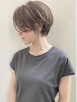 オーソ(AUTHO) ショート/40代/大人/ボブ/少人数/白髪染め/恵比寿/くせ毛/50代 A