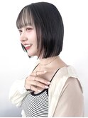 ［vlow表参道 眞鳥］タッセルボブ韓国/インナーカラー/韓国風