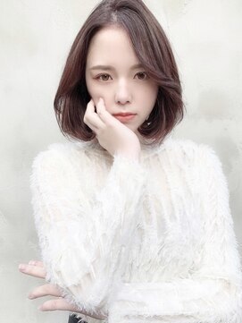 トイロ 横浜(Toiro) 韓国ボブ】ピンクグレージュ