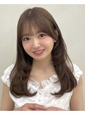 透明感カラー×似合わせレイヤーカット