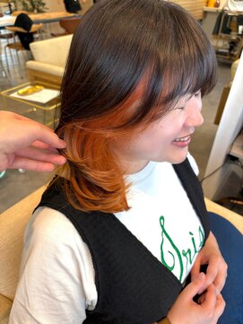 トゥ ルーチェ(tu.luce) 【コン】インナー×テラコッタオレンジ