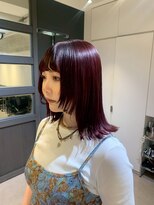 ザザ ZA/ZA 茗荷谷 小顔ミディアムボブ