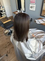 レアレア ヘアアンドライフ(LeaLea)&nbsp;黒髪/クラゲヘアー/オリーブグレー/小顔/ココアベージュ/伊丹