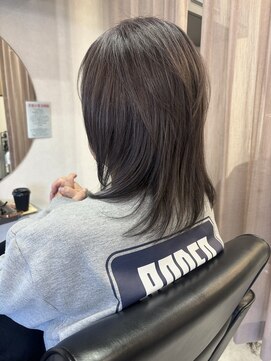 ルクス(Lux) hairLux・浜松天王・三ヶ日・ブリーチなしのグレーカラー