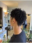 ヒートスタイルカール×メンズショート