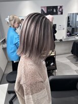 キング 梅田店(K!ng)&nbsp;縮毛矯正髪質改善レイヤーカットトリートメント心斎橋美容室