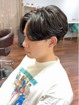 リ メイロ(Re.Meiro) フェザーパーマ【メンズ/パーマ/眉毛/沖縄市/美里】