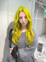 ジェム(GEM)&nbsp;《YURI》ネオンイエロー/ライムイエロー/レイヤーカット