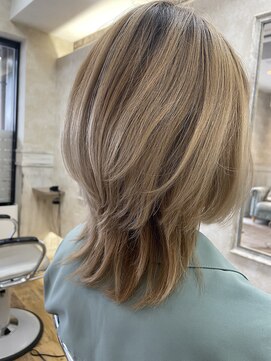 ヘアアンドメイク アリス(hair&make ALICE produce by COLT) レイヤーウルフ