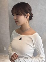 ミレバイジェニー (mirae by geny)&nbsp;似合わせ後れ毛カット r